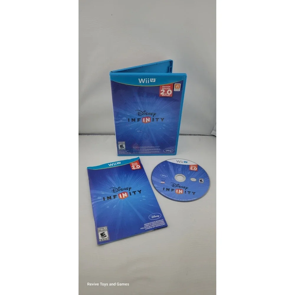 Disney Infinity 2.0 Edition Nintendo Wii U, 2014 CIB Complete Tested and Working